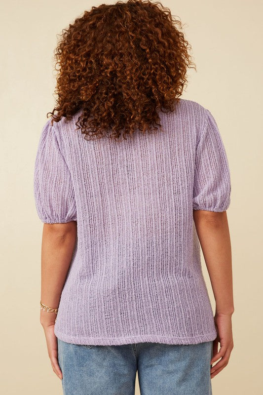 Curvy Soft Sculpt Puff Top