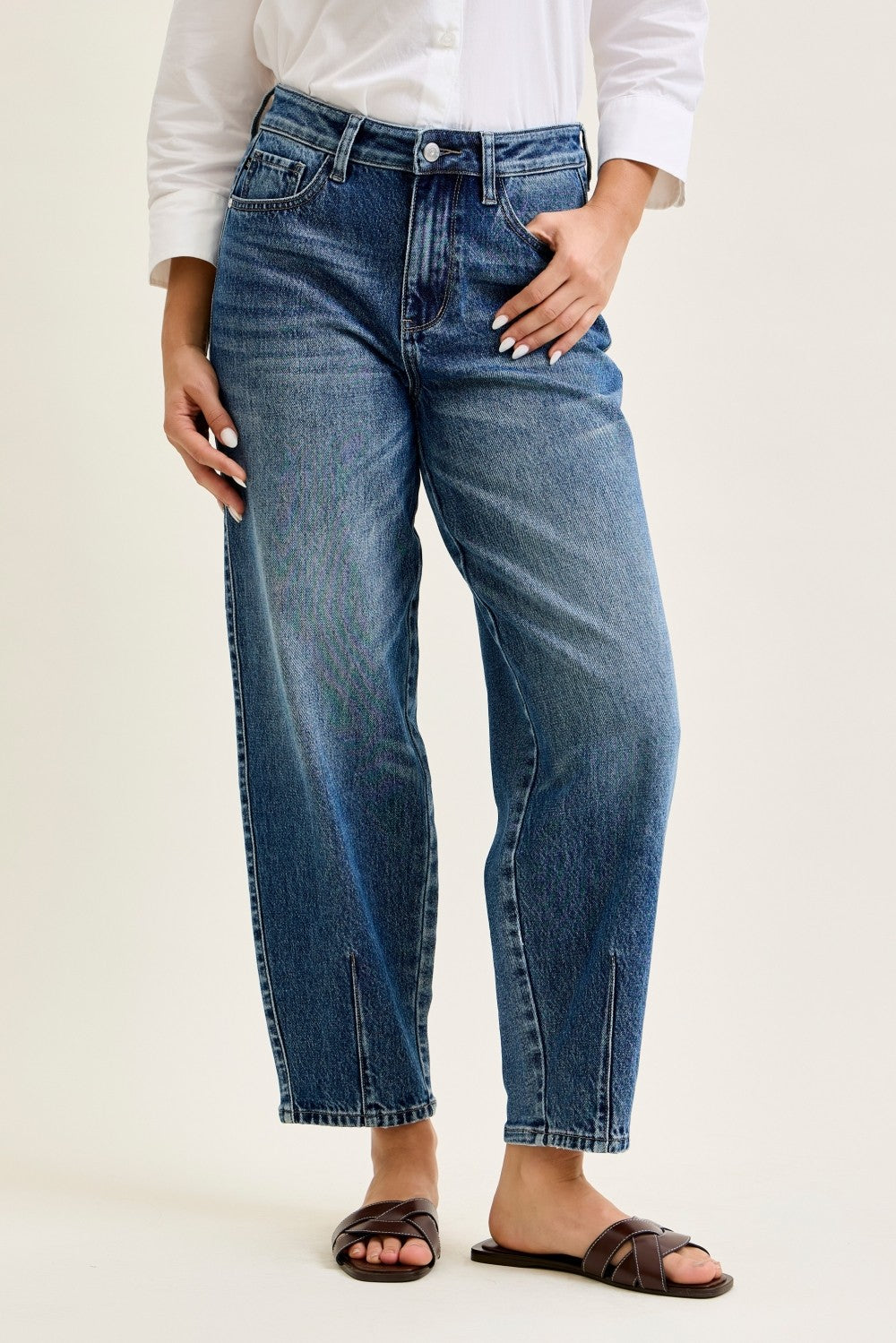 Addie High Waisted Barrel by Judy Blue