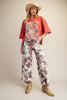 Western Wildflower Wide Leg Pants