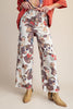 Western Wildflower Wide Leg Pants