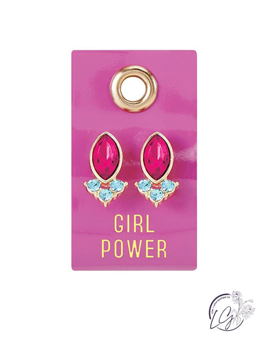 Girl Power - Gemstone Earrings