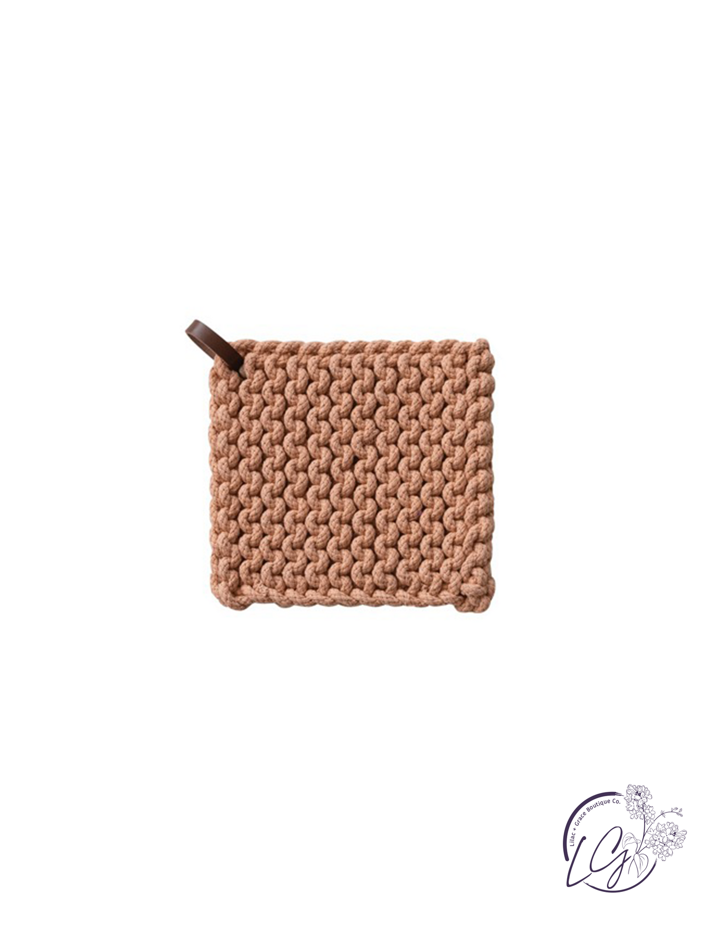 Cotton Crocheted Pot Holder