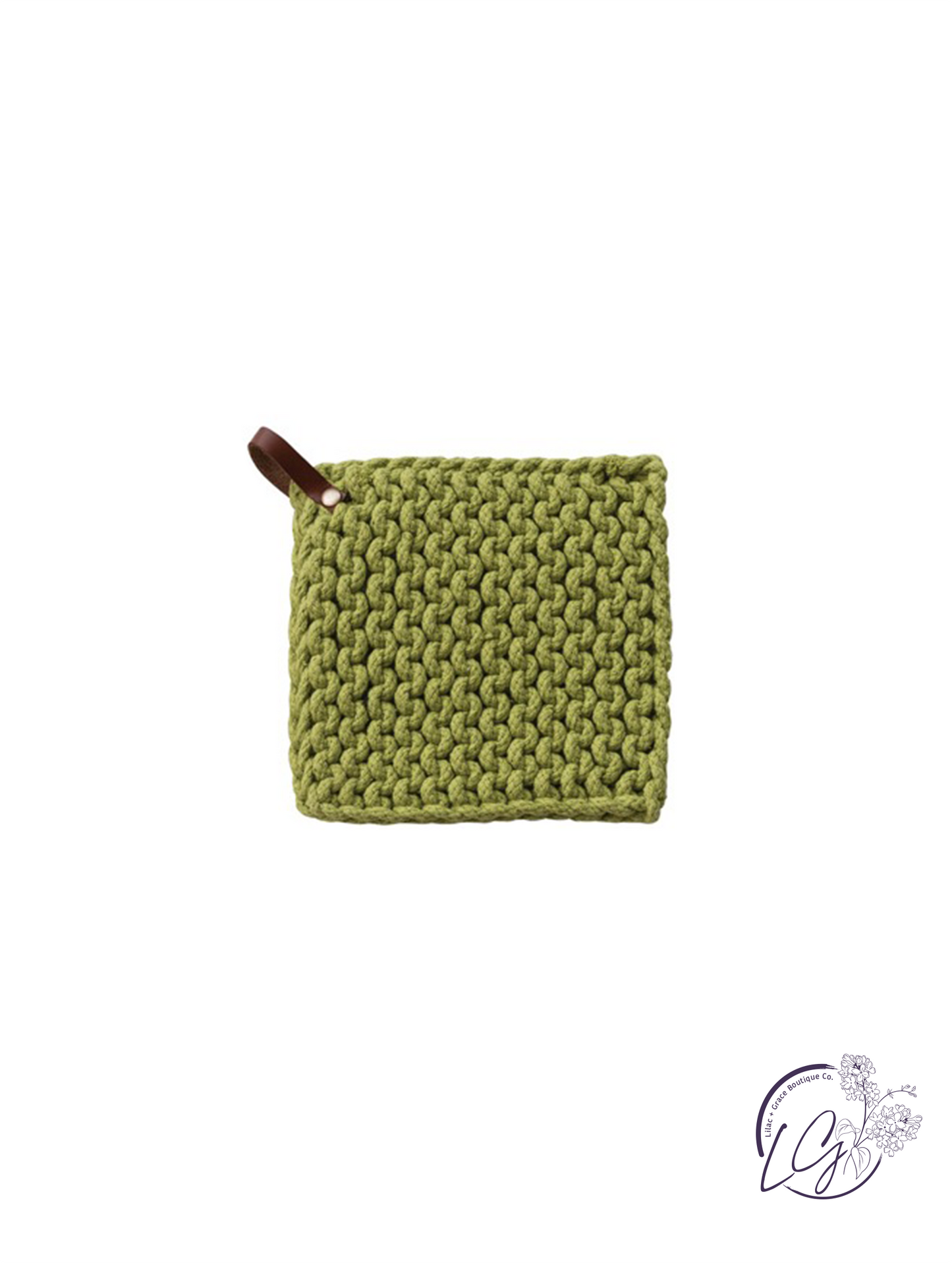 Cotton Crocheted Pot Holder