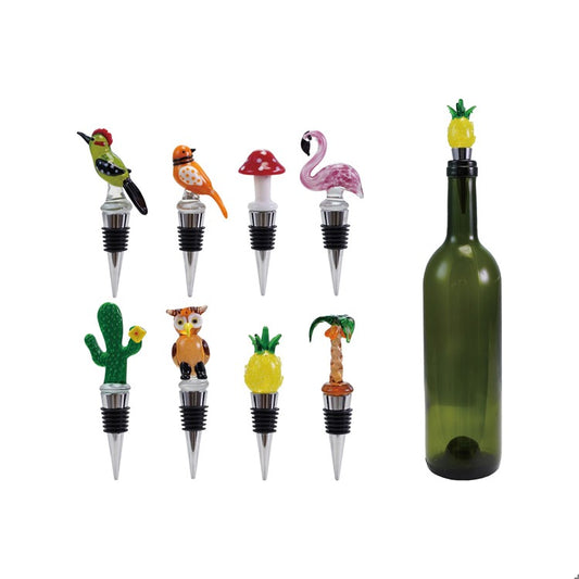 Glass Wine Bottle Stopper