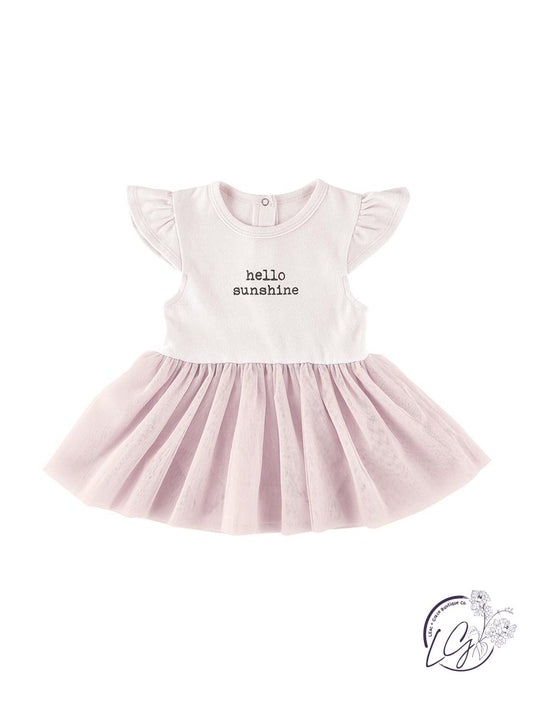 Snapshirt Tutu Dress - Hello Sunshine