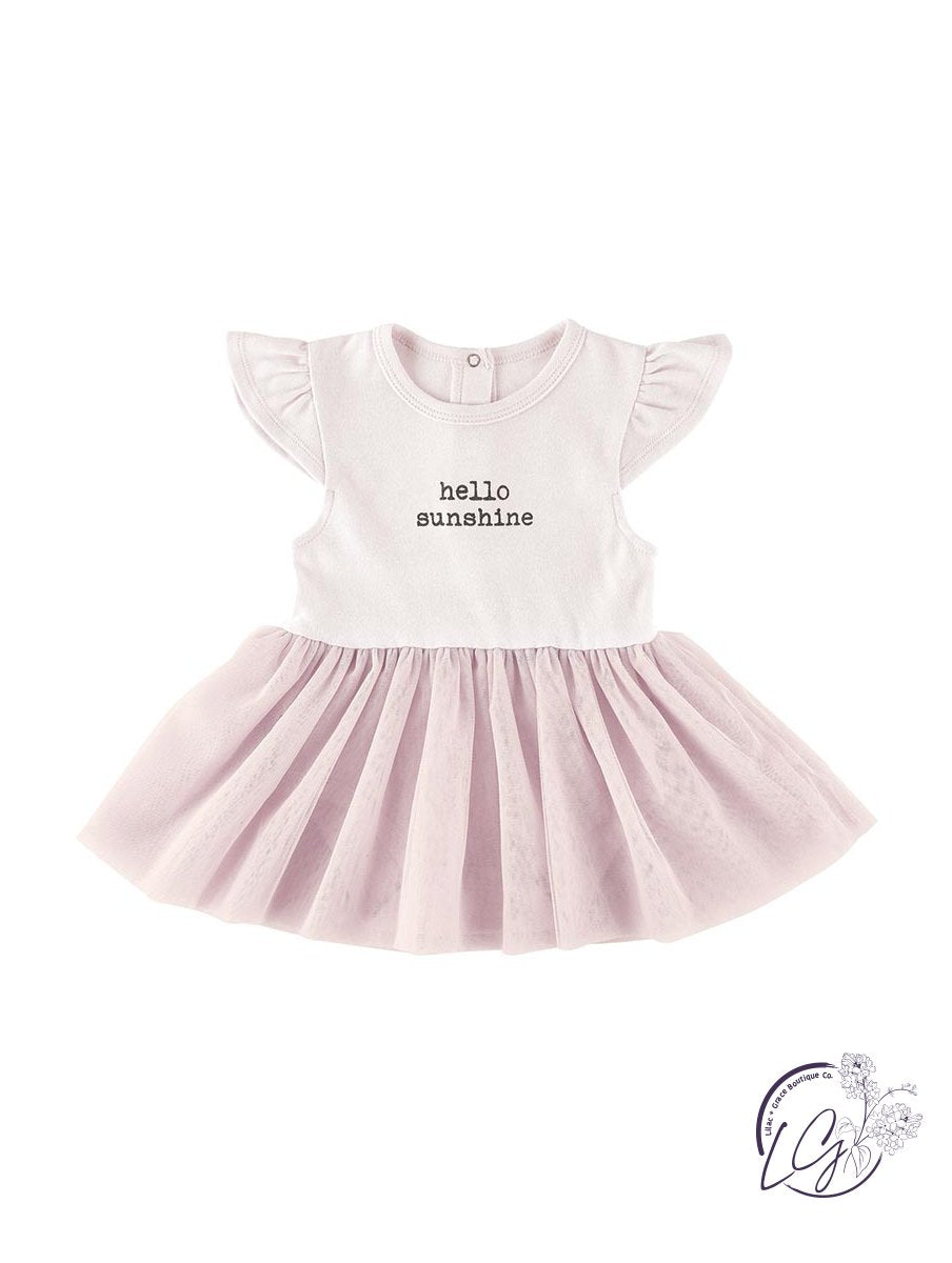 Snapshirt Tutu Dress - Hello Sunshine