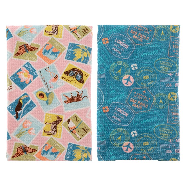 Waffle Weave Towl Set