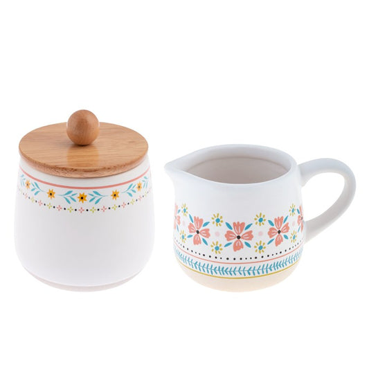 Ava Sugar & Creamer Set