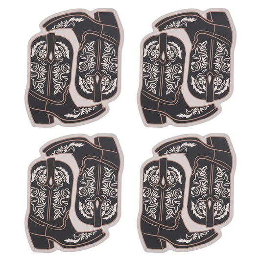 Cork Coaster S/4 Boots