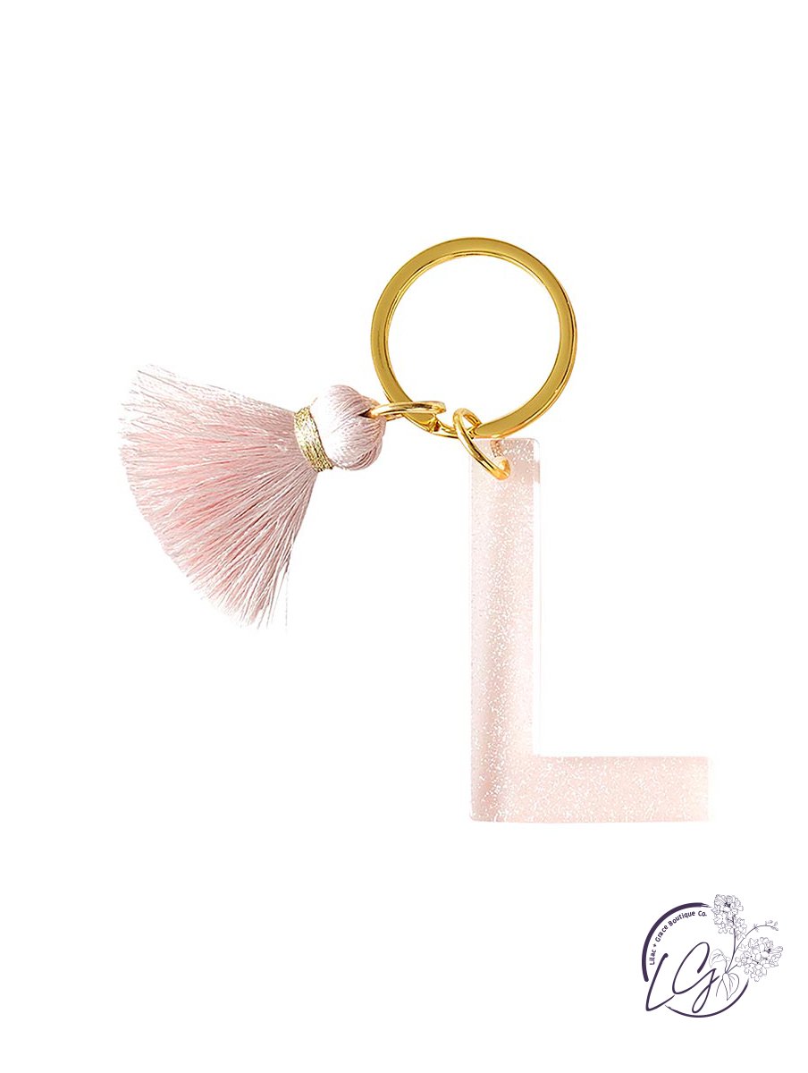 Acrylic Letter Key Chain