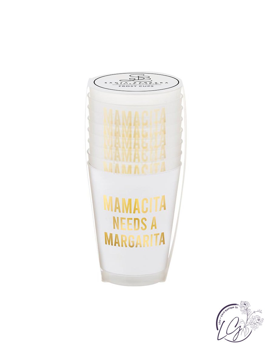 Gold Foil Frost Cup - Mama Need a Margarita