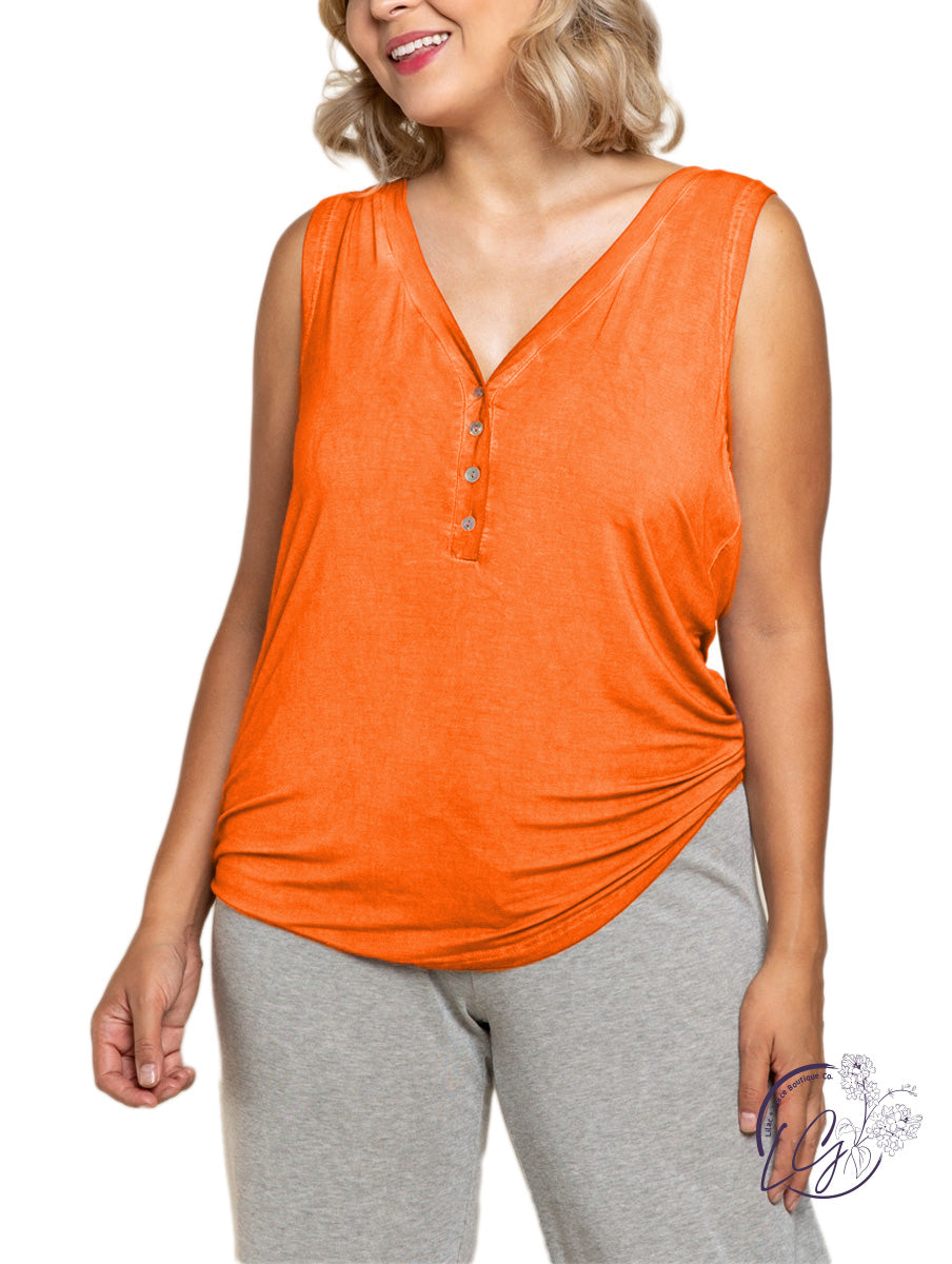 Curvy Not Your Typical Basic Knit Tank