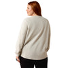 Ariat Cowboy Canvas Oversized Long Sleeve T-Shirt
