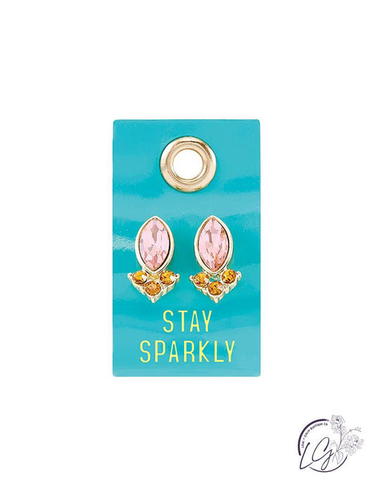 Stay Sparkly - Gemstone Earrings