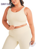 Curvy Precision Fit Cropped Tank