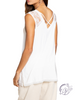 Very Sweet Lace Trim Tank Top