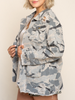 Curvy Sweet Camo Twill Jacket