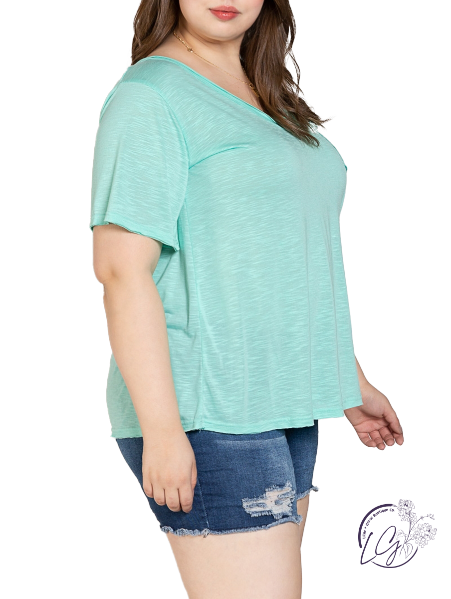 Curvy Basic and Soft Tee