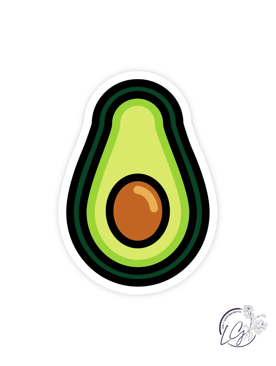 Avocado Sticker