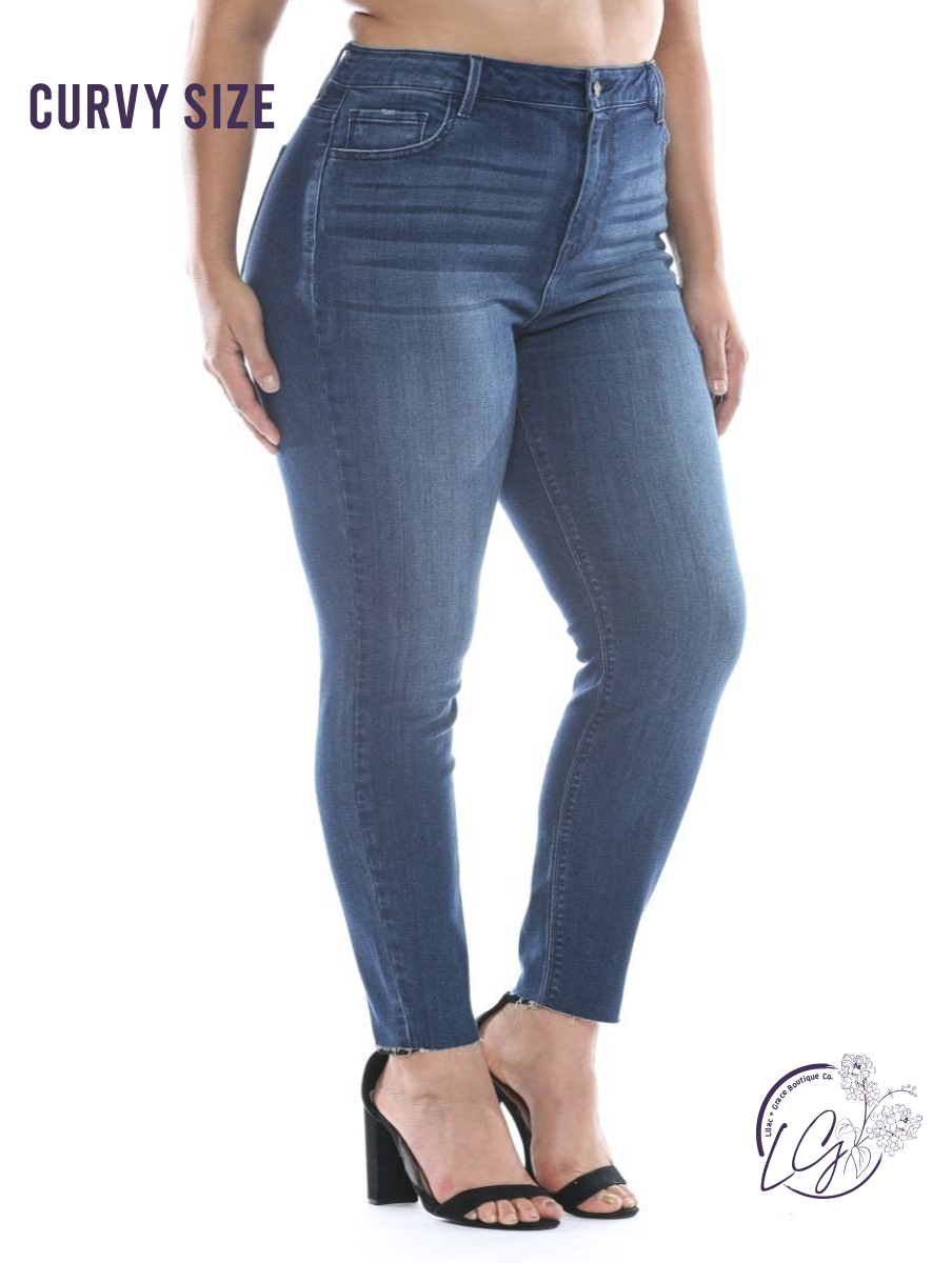 Curvy Addy High-Rise Skinny by Cello Jeans