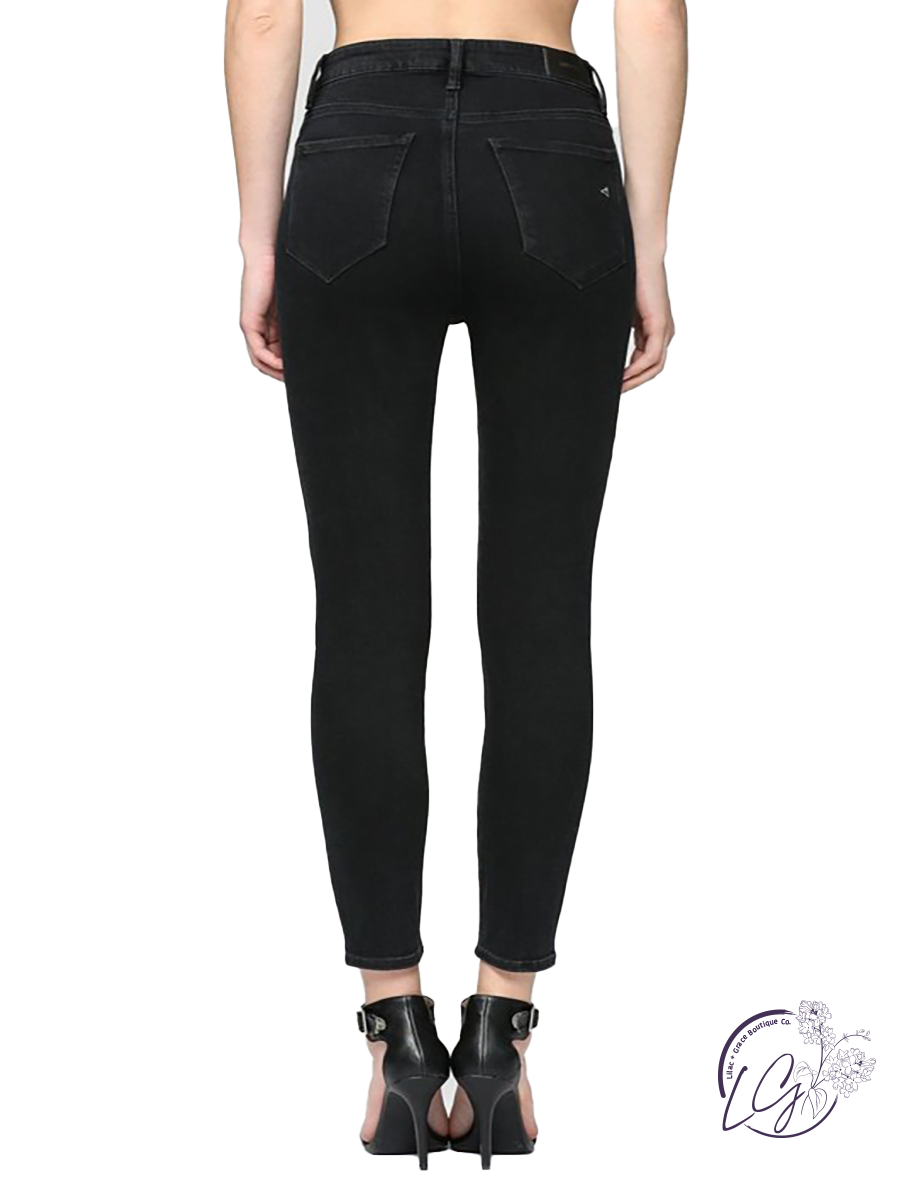 Taylor High-Rise Button Fly Skinny by Hidden Jeans