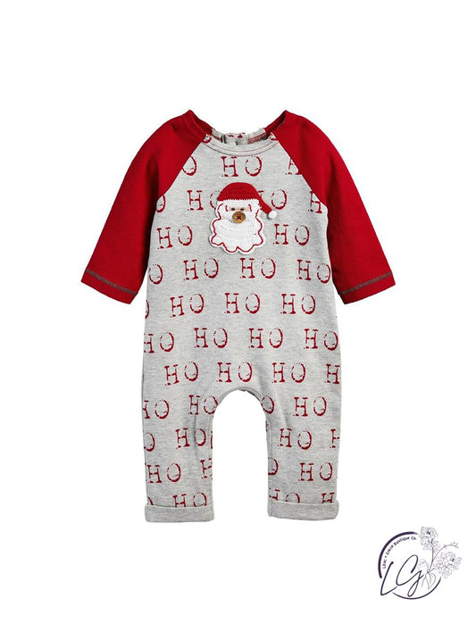 Santa Crochet One-Piece PAJAMA