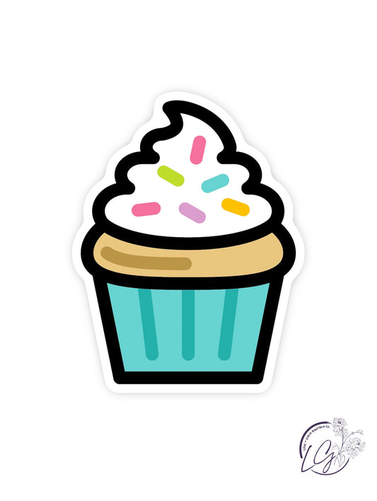 Cupcake Sticker