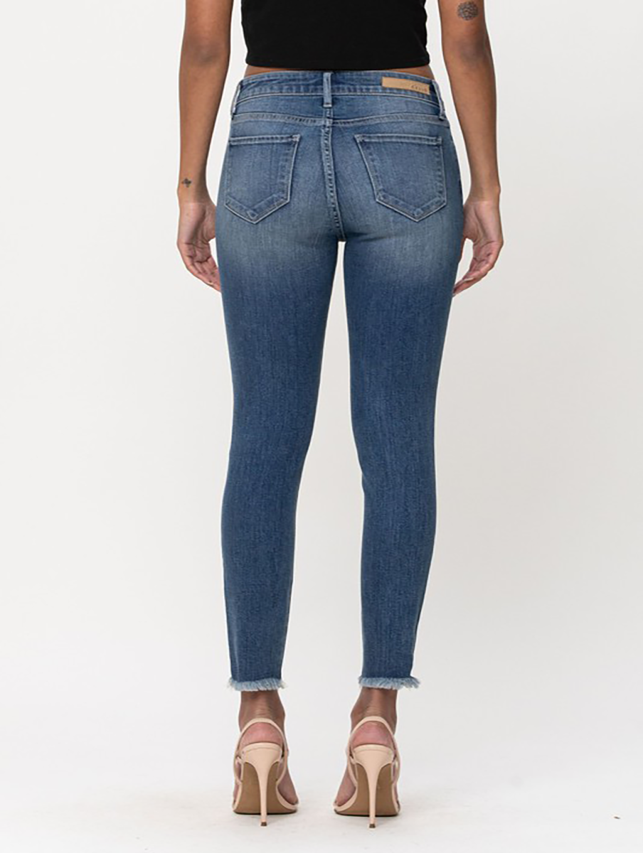 Lexi Mid-Rise Cropped Skinny by Cello Jeans