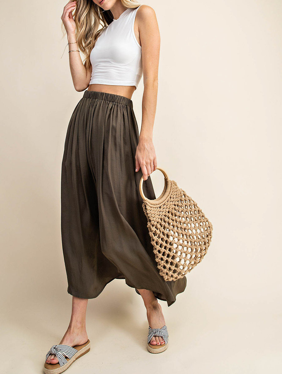 Not Too Late for Love Midi Skirt