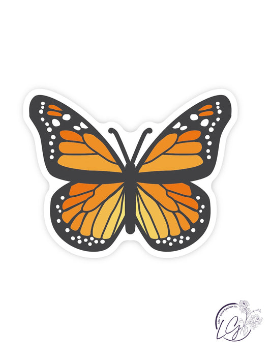 Monarch Butterfly Sticker