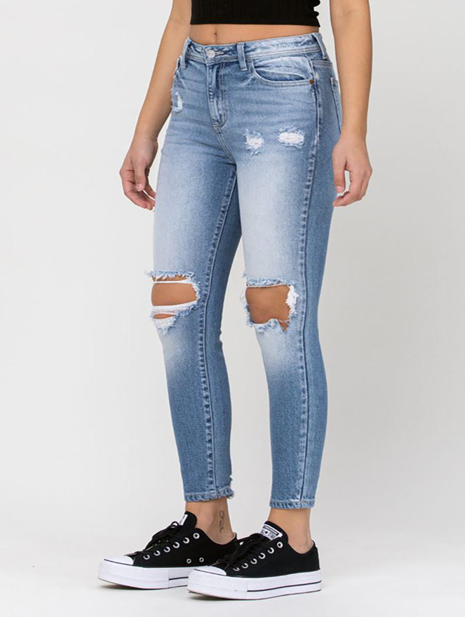 Curvy Stacy High-Rise Mom Skinny by Cello Jeans