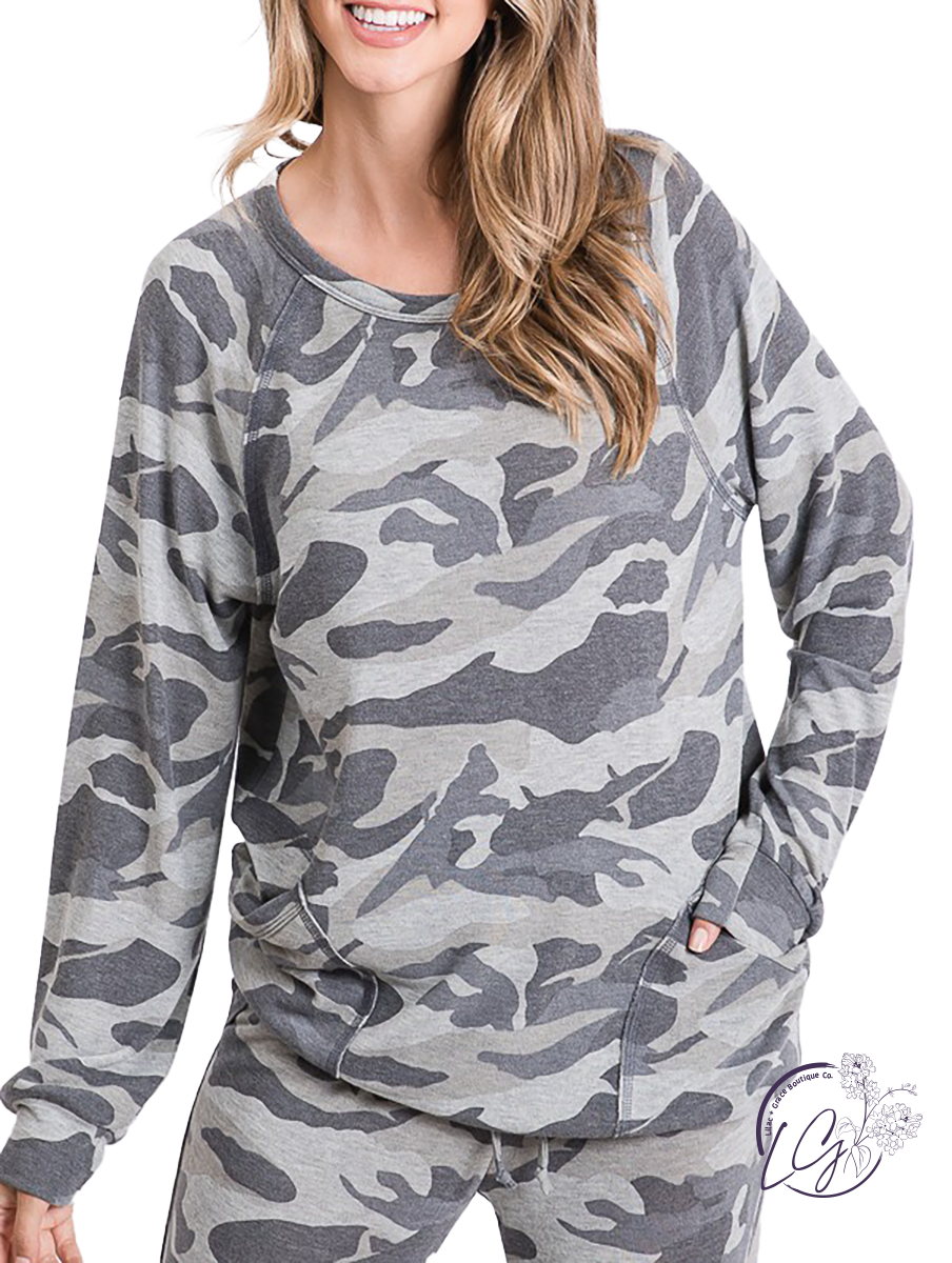 In A Dream Camo Long Sleeve