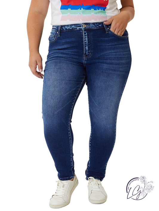 Curvy Blair High-Rise Super Skinny by KanCan