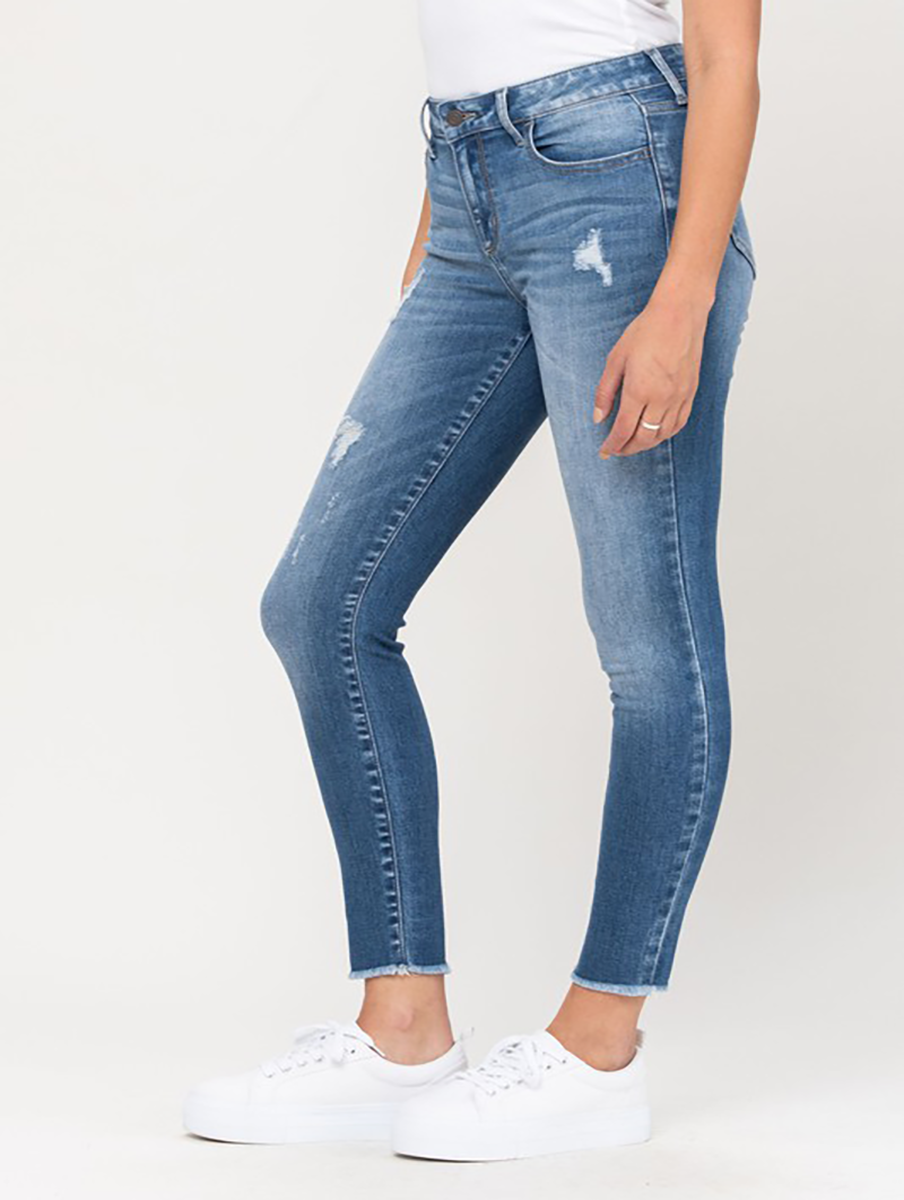 Nicole Mid-Rise Skinny by Cello Jeans