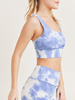 Walking Through The Clouds Sports Bra