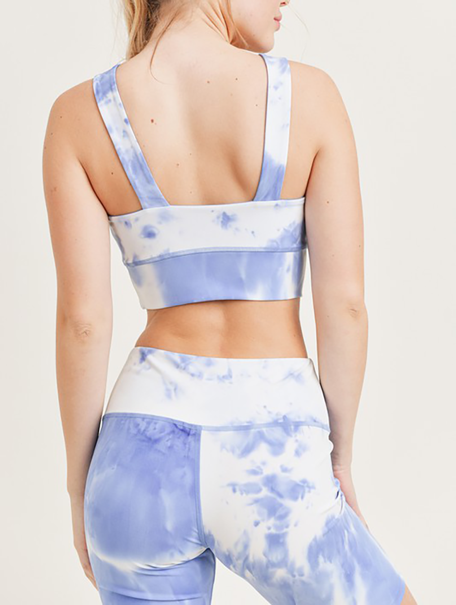 Walking Through The Clouds Sports Bra