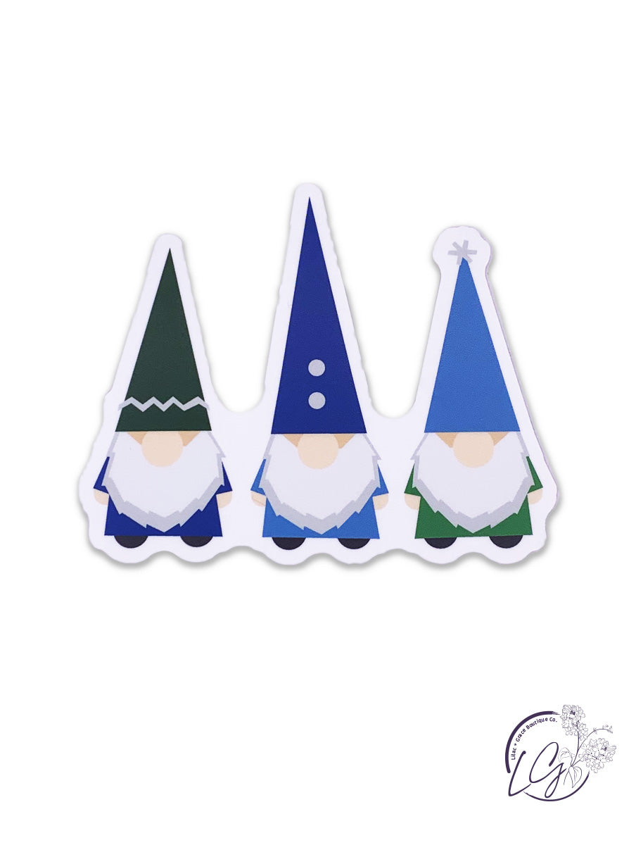 Three Gnomes Sticker