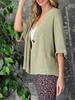 City Limits Short Sleeve Cardigan