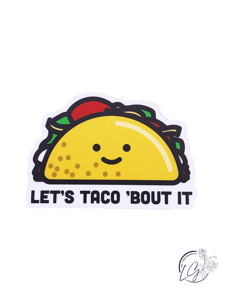 Let's Taco Sticker