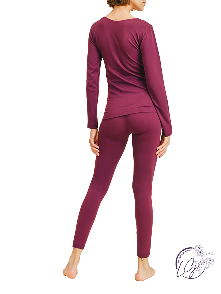 Unlimited Adventures Seamless Fleece Leggings