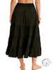 My Debut Tiered Maxi Skirt