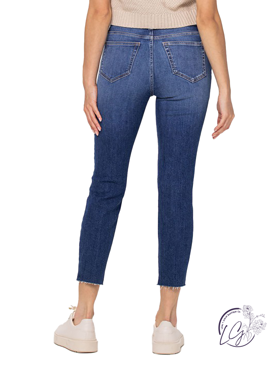 Alexandra High-Rise Mom Skinny by Cello Jeans