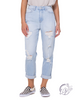 Jane High-Rise Distressed Mom Jean by Cello Jeans