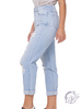 Jane High-Rise Distressed Mom Jean by Cello Jeans