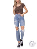 Rhonda High-Rise Straight by Cello Jeans