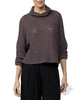 Let's Go Again Turtleneck Crop Sweater