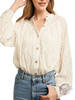 A New Commitment Woven Blouse