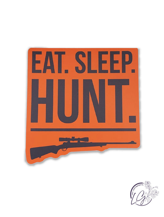 Eat Sleep Hunt Sticker