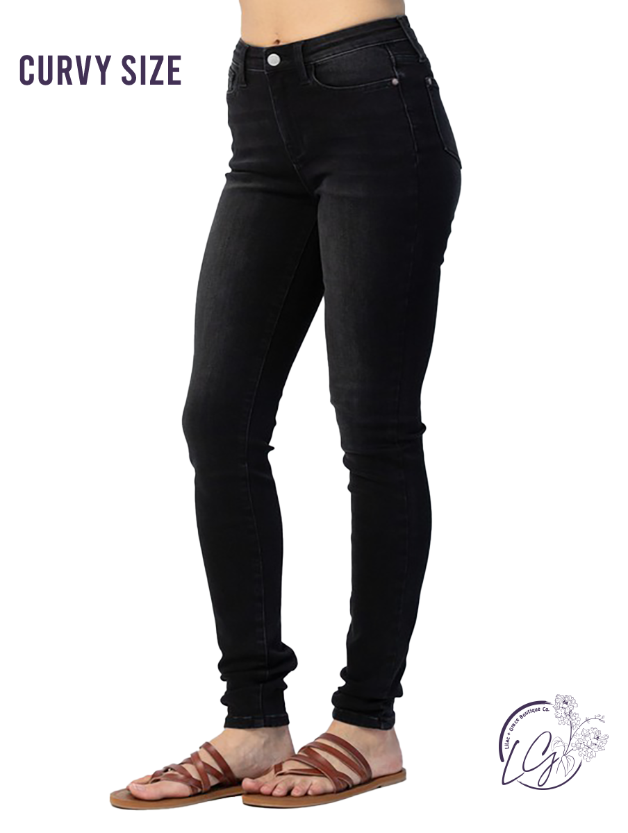 Curvy Ellen High-Rise Tall Skinny by Judy Blue