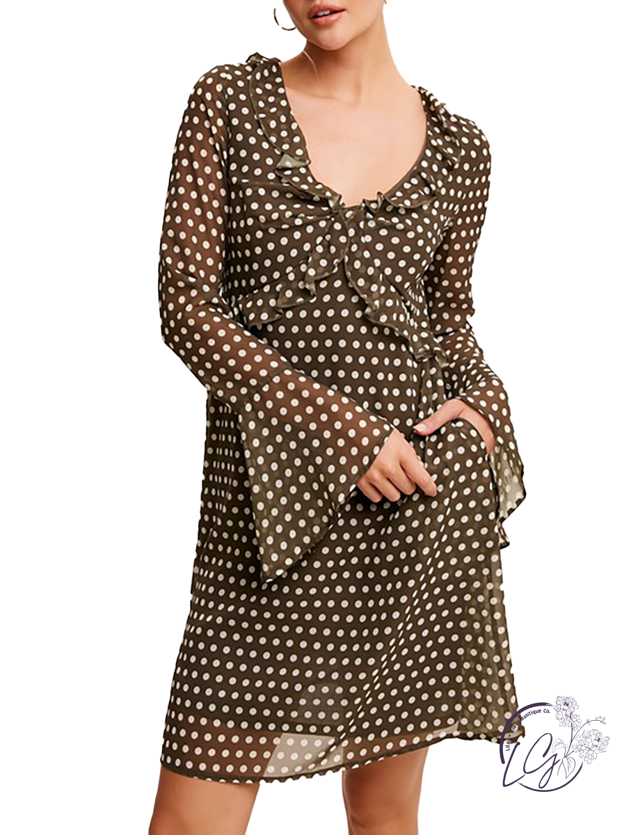 New Way Polka Dot Dress